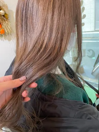 カラー newi梅田🫧韓国 ヘア🫧sakiのヘアスタイル