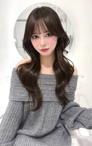 ロング レイヤーカット🫧 🎀Tomoka🎀のヘアスタイル