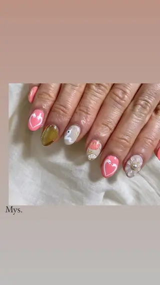 ネイル Mys. 松本結衣のネイルデザイン