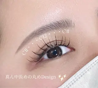 マツエク・マツパ 〈TRISH🌷〉 HANA✨のマツエク・マツパデザイン