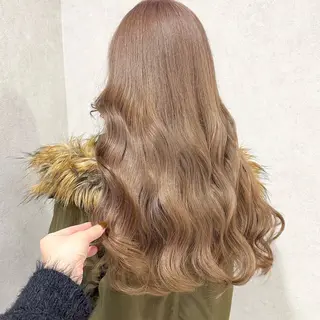 ロング カラー 🎀ミルクティー/暖 色×レイヤー/マリアのヘアスタイル