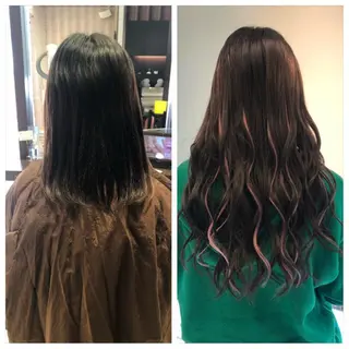 ミディアム EARTH長岡 🌼渡辺まい🌼のヘアスタイル