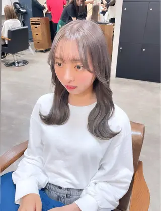 セミロング 🔖RIENS /renaのヘアスタイル