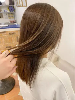 ロング 石井 佑樹のヘアスタイル