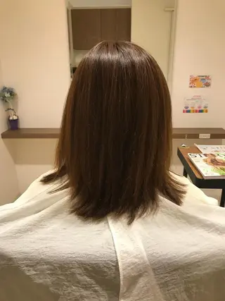 セミロング clocca所属・鵜飼 真伍のヘアスタイル