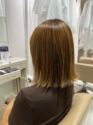 ミディアム Hair salon sui所属・髪質改善ストレート 🫧拓馬のヘアスタイル