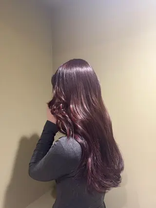 ロング カラー 🐰パーマモデル募集 🐰大場杏里🐰のヘアスタイル