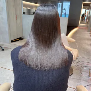 セミロング enn to yuu所属・髪質改善&大人ボブ ♡KURENAのヘアスタイル