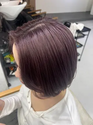 ショート カラー おもかわ おとなのヘアスタイル