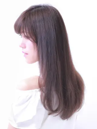 ロング 中林 由佳のヘアスタイル