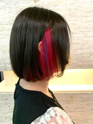 ショート カラー 🔶似合わせセンター パート/ヤス🔶のヘアスタイル