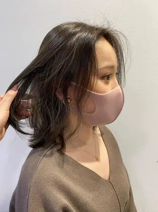 カラー hina☺︎ 髪質改善/ストレートのヘアスタイル