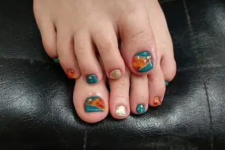 ショート ネイル nail salon Blancのネイルデザイン