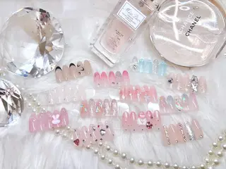 ロング Nailsalon Angeのネイルデザイン