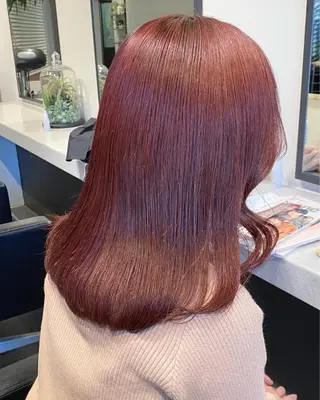 ミディアム カラー 💗ガーリーヘア🎀 saki💗のヘアスタイル