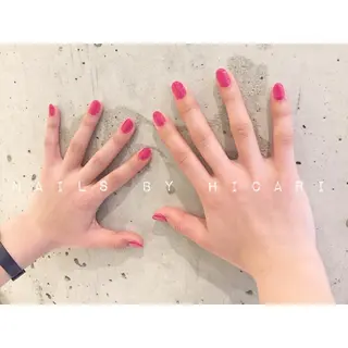 カラー ネイル マツエク・マツパ illum hicariのネイルデザイン