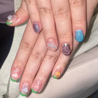 ネイル I P'ink nail salon所属・I pinknail 韓国風·持ち込み専門のネイルデザイン