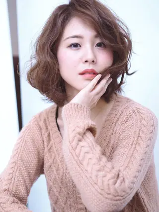 ミディアム SENSEスタイリストアカデミー守谷校所属・サロンアカデミー 増渕　規泰のヘアスタイル