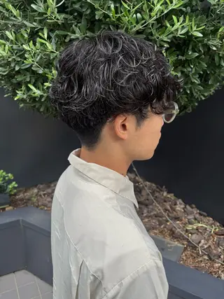 メンズ 松岡 駿のヘアスタイル