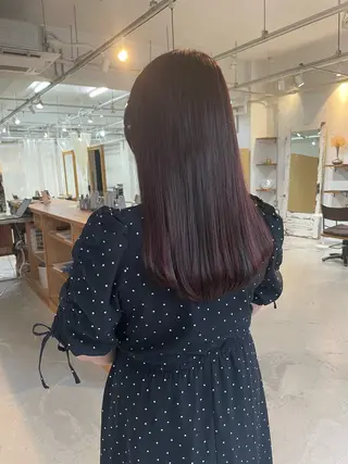 セミロング nia所属・柔らかブラウン/栄/ tomitaのヘアスタイル