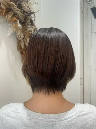 ショート カラー ゴトウ  アヤ bisou hairのヘアスタイル