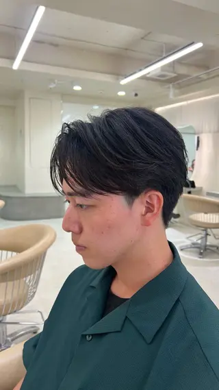 メンズ 横浜/ショート/ レイヤーカットのヘアスタイル