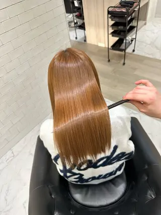 ミディアム Geniee horie所属・shuri /髪質改善/のヘアスタイル