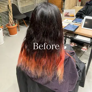 セミロング カラー レディースヘア💫 加藤たいが🐯のヘアスタイル