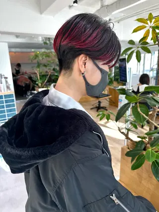 ショート カラー Ocean Hair&Life  【オーシャンヘアーアンドライフ】所属・水田 成美のヘアスタイル