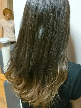 ロング カラー 遠藤 拓馬のヘアスタイル