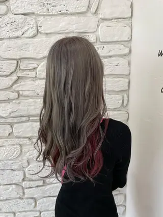 カラー 加藤 菜々香のヘアスタイル