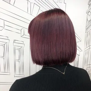 ショート カラー レイヤー,ボブ / 彩未のヘアスタイル