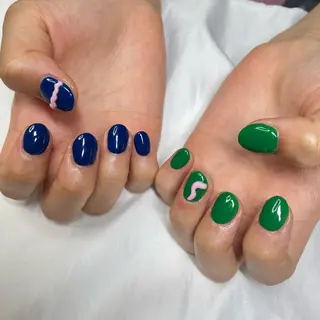 ネイル うにゃねいる🌷 Mayaのネイルデザイン