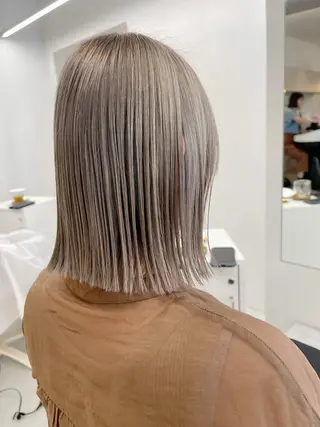 ミディアム カラー 柴田泰秀sotti. 髪質改善/ブリーチのヘアスタイル