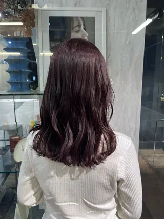 カラー ROBBY 表参道（旧CIRCUS by BEAUTRIUM 表参道）所属・西舘 柚のヘアスタイル