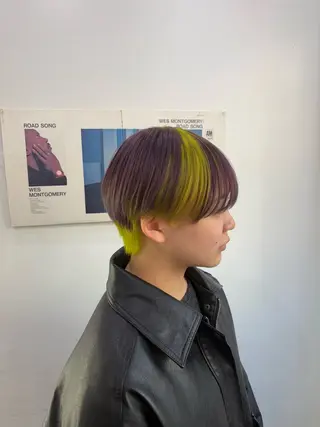 ショート カラー 高明度ハイトーン× ショート/莉音🧤のヘアスタイル
