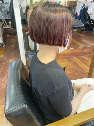 ミディアム カラー 小木曽智美 /ボブ/ショートのヘアスタイル