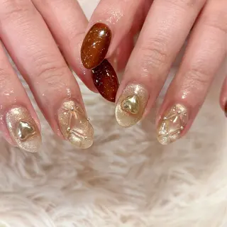 ネイル Lelole 🫧マグネット🫧のネイルデザイン