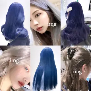 ロング カラー ヘアアレンジ 𝘳𝘺𝘰𝘬𝘢 髪質改善／ブリーチのヘアスタイル