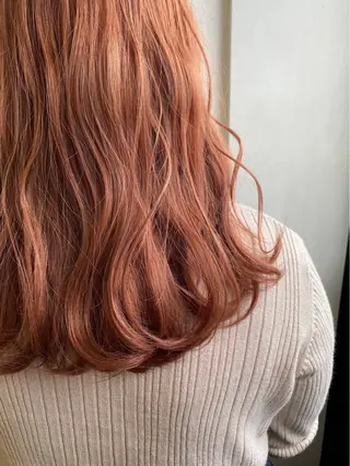 セミロング カラー BENI仙台鈎取/ 池田佳穂のヘアスタイル