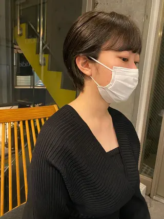 ショート hemm,hemm.所属・ショート・ボブ MIKUのヘアスタイル