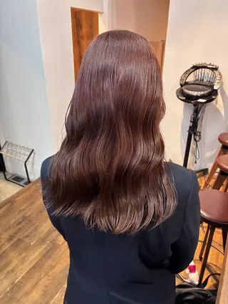 セミロング カラー SEIRA🤍 レイヤーカットのヘアスタイル