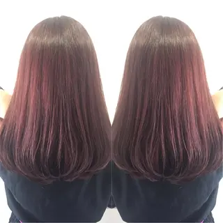 ロング カラー 髪質改善/痛ませ ないカラー/西村航大のヘアスタイル