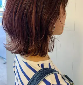 カラー mao艶カラー お洒落ヘア🎀のヘアスタイル