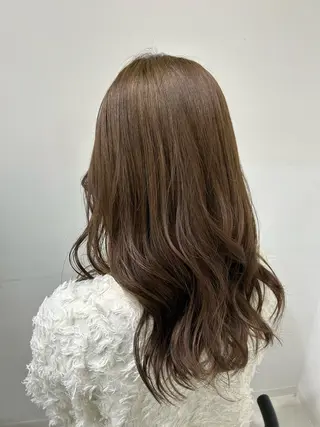 セミロング 🫧透明感カラー/ 青山瑞季🫧のヘアスタイル