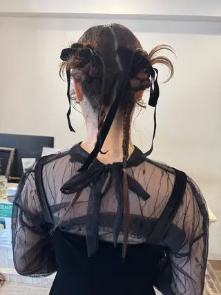 ヘアアレンジ m ā l o.🌷 サカモトマイコのヘアスタイル