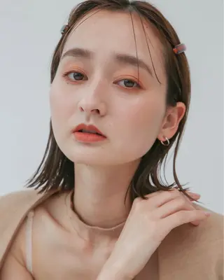 ロング カラー ヘアアレンジ maoブリーチ無し 似合わせカラーのヘアスタイル