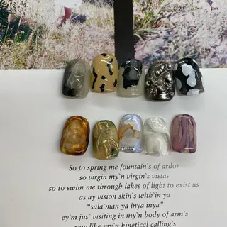 ネイル nable.所属・栗林 実莉のネイルデザイン