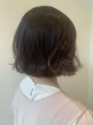 セミロング 小沼采唯👧🏼 海好きオヌちゃんのヘアスタイル