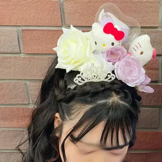 ロング ヘアアレンジ 古沢 みづきのヘアスタイル